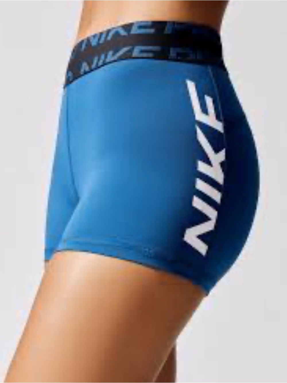 Pro Dri-fit Graphic 3-inch Short - Court Blue-Black-White - Carbon38